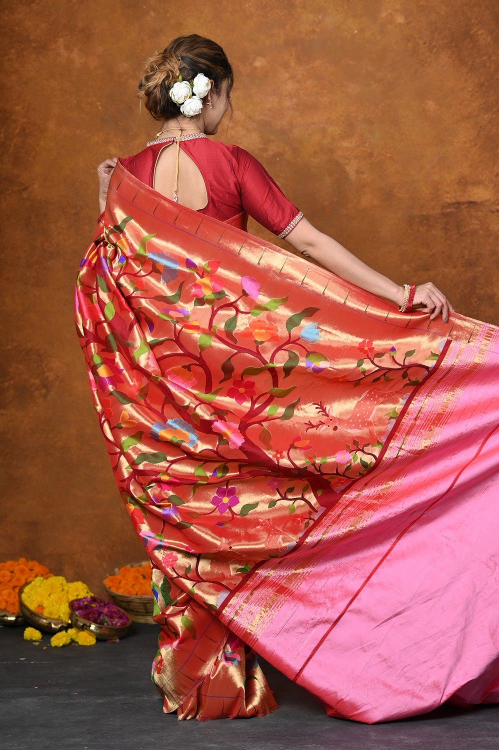 Silk Dupatta — Turquoise