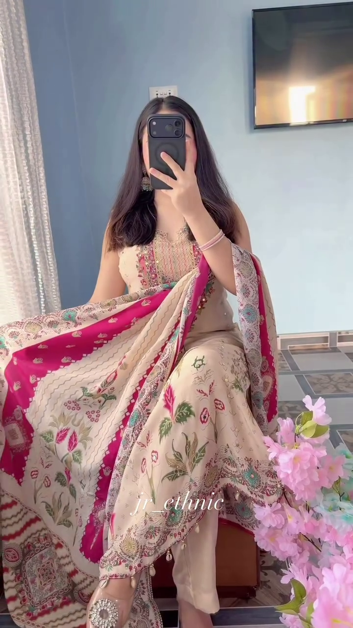 Premium Printed Ethnic Suit Set