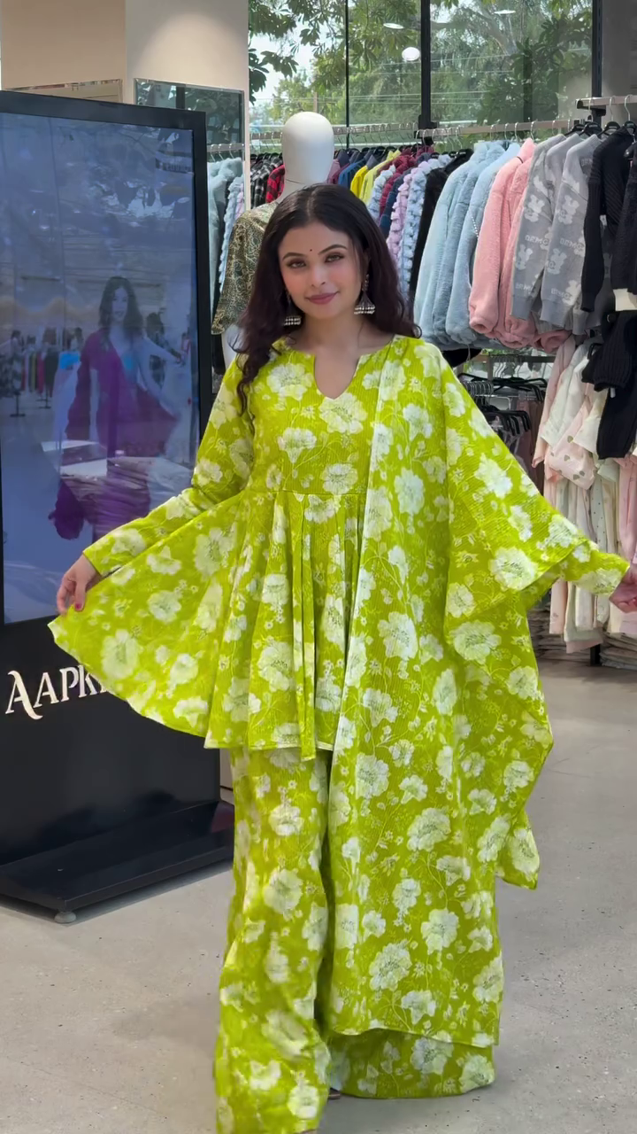Fresh Floral Co-Ord Set for Elegant Everyday Style